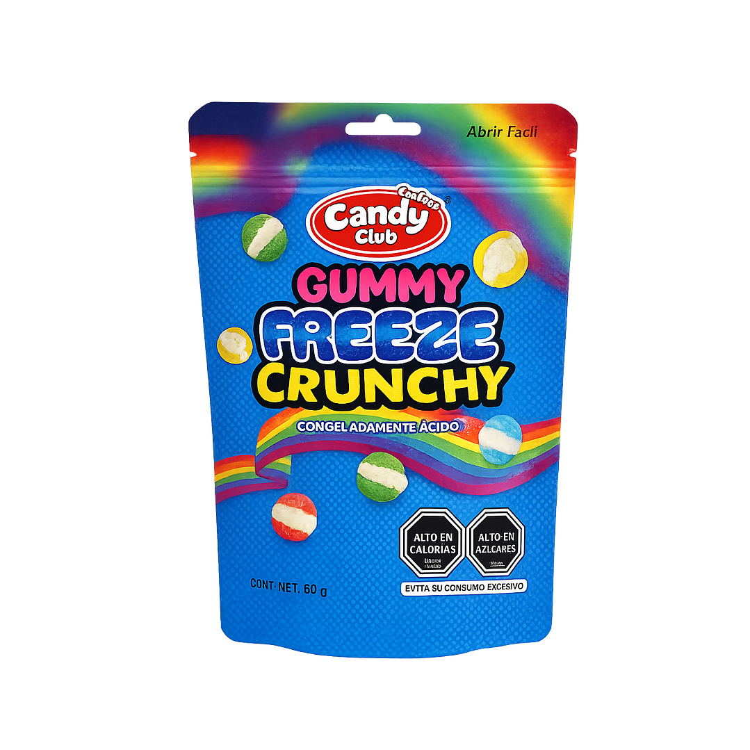 GUMMY FREEZE CRUNCHY CAJA 24 UND 1
