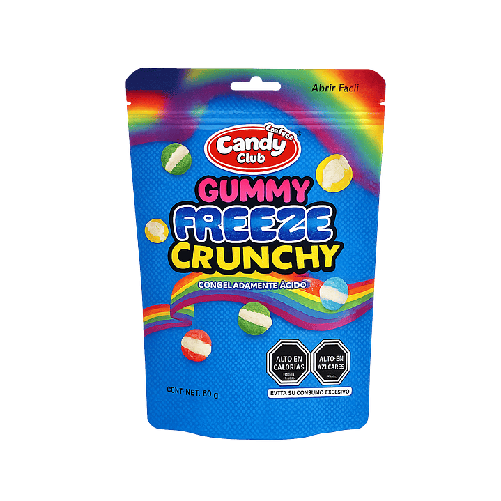 GUMMY FREEZE CRUNCHY CAJA 24 UND 1