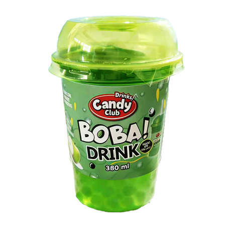 BOBA DRINK SABOR MANZANA 24 UNIDADES 1