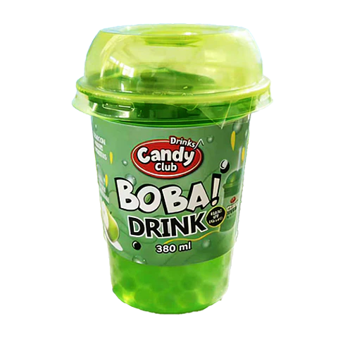 BOBA DRINK SABOR MANZANA 24 UNIDADES