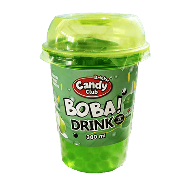 BOBA DRINK SABOR MANZANA 24 UNIDADES 1