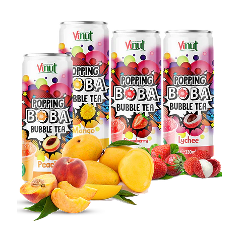 Caja surtida de popping boba vinut de 24 und