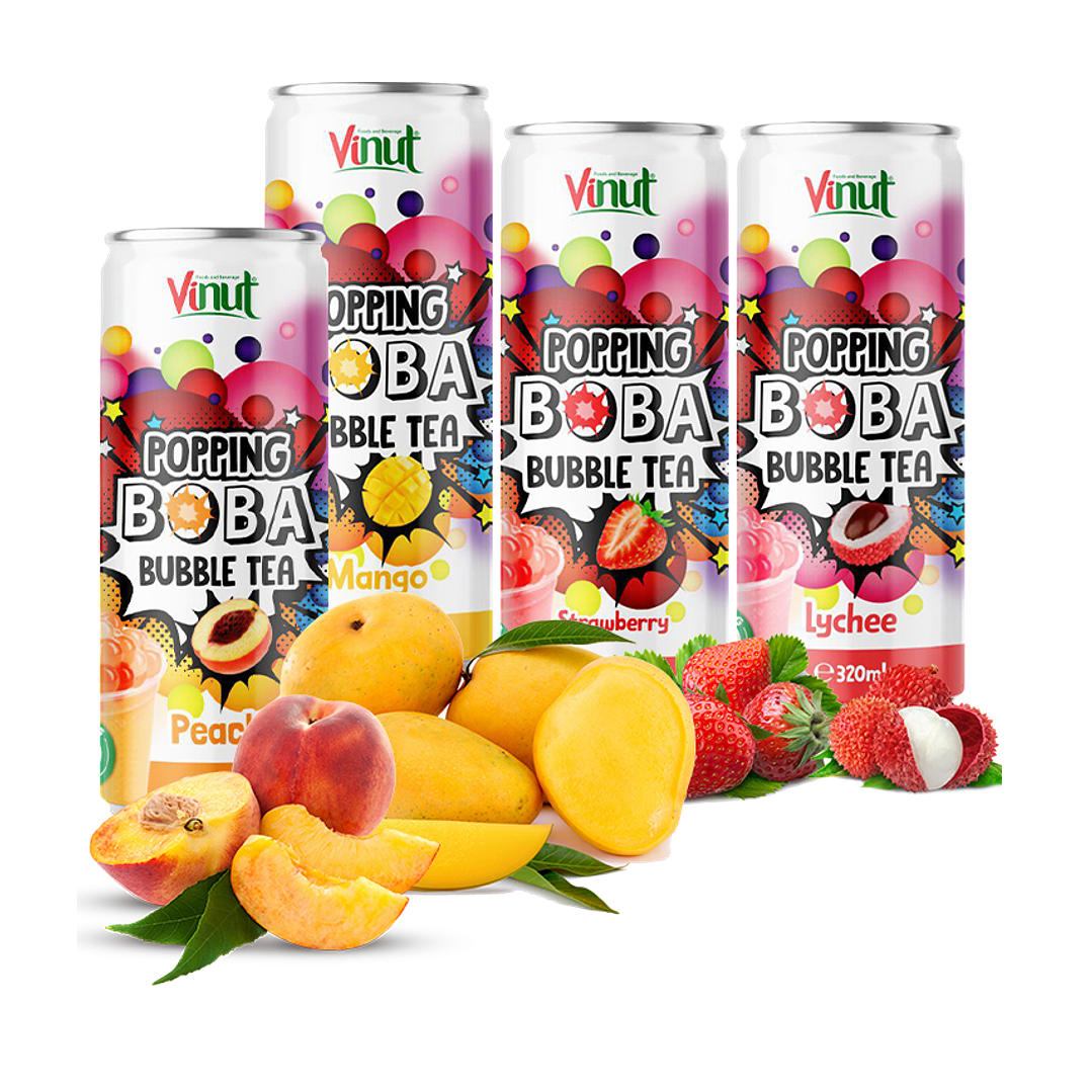 Caja surtida de popping boba vinut de 24 und 1