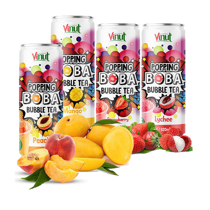 Caja surtida de popping boba vinut de 24 und 1