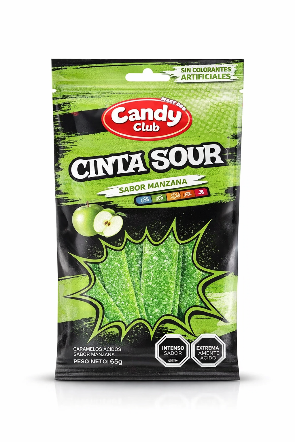 Cinta Manzana Sour display 12 unidades 1