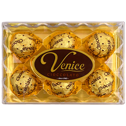 Corazón de chocolate  Venice 6 unidades