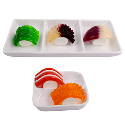 Candy sushi display 20 und 2
