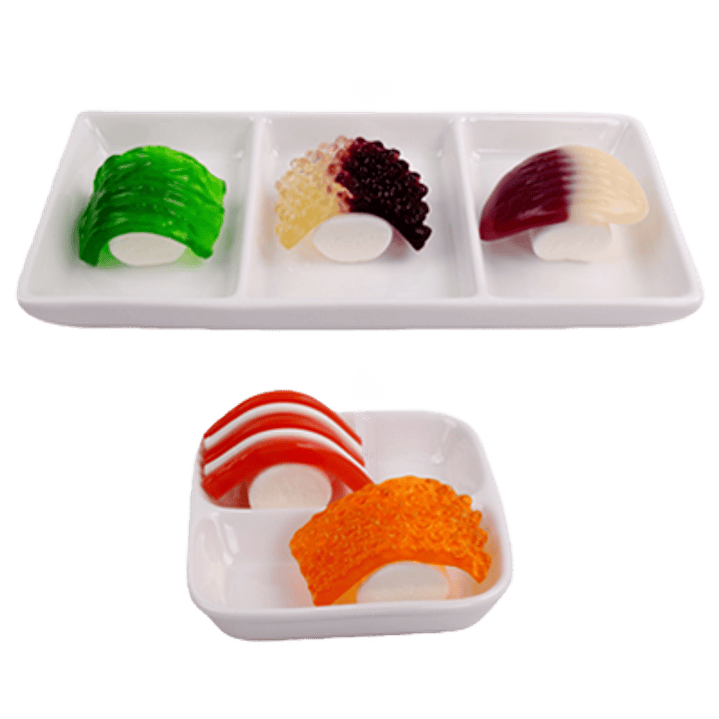 Candy sushi display 20und 2