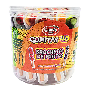 GOMITA BROCHETA 4D