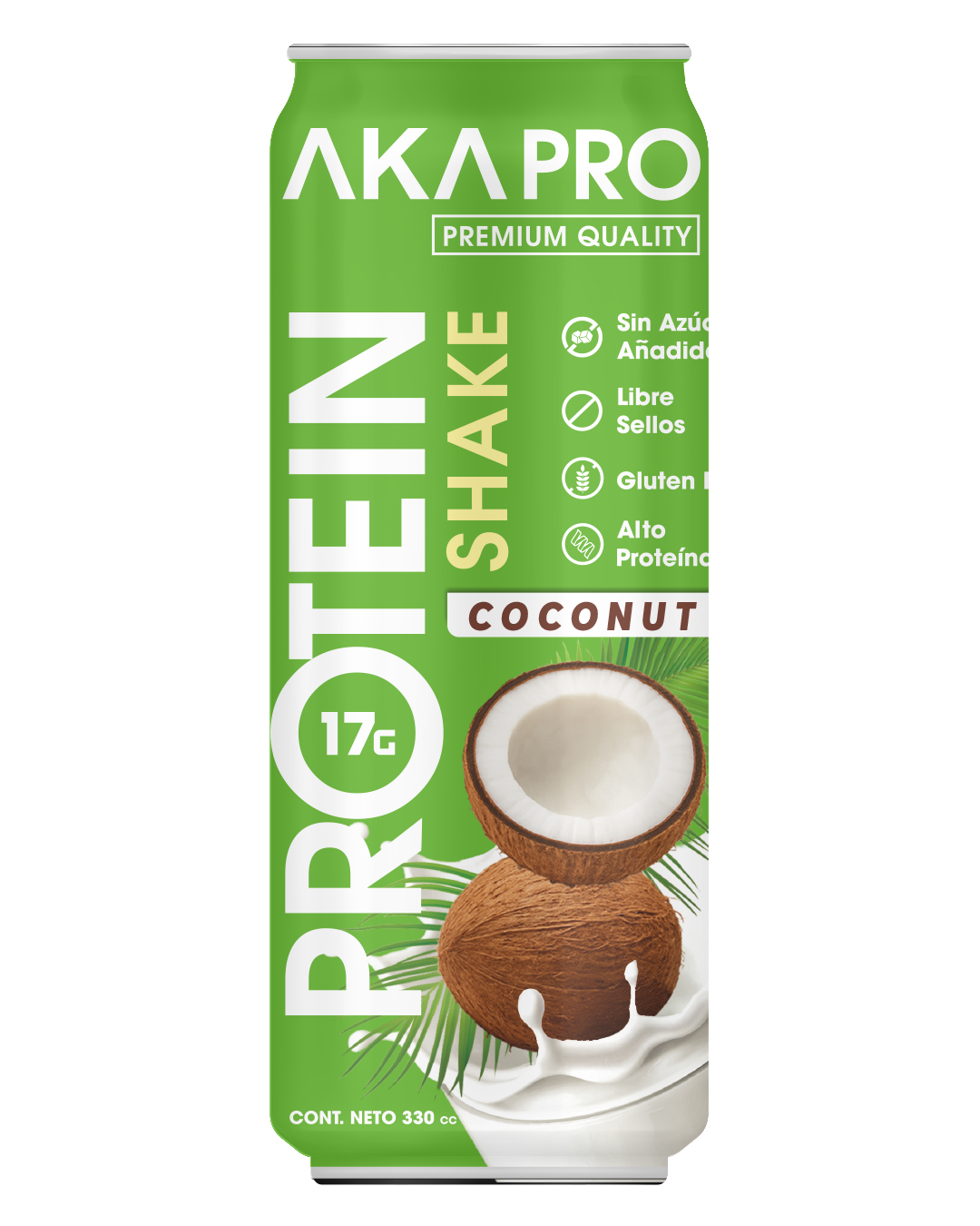 Proteína AkaPro Coco | Display 12 Unidades 330 cc 2