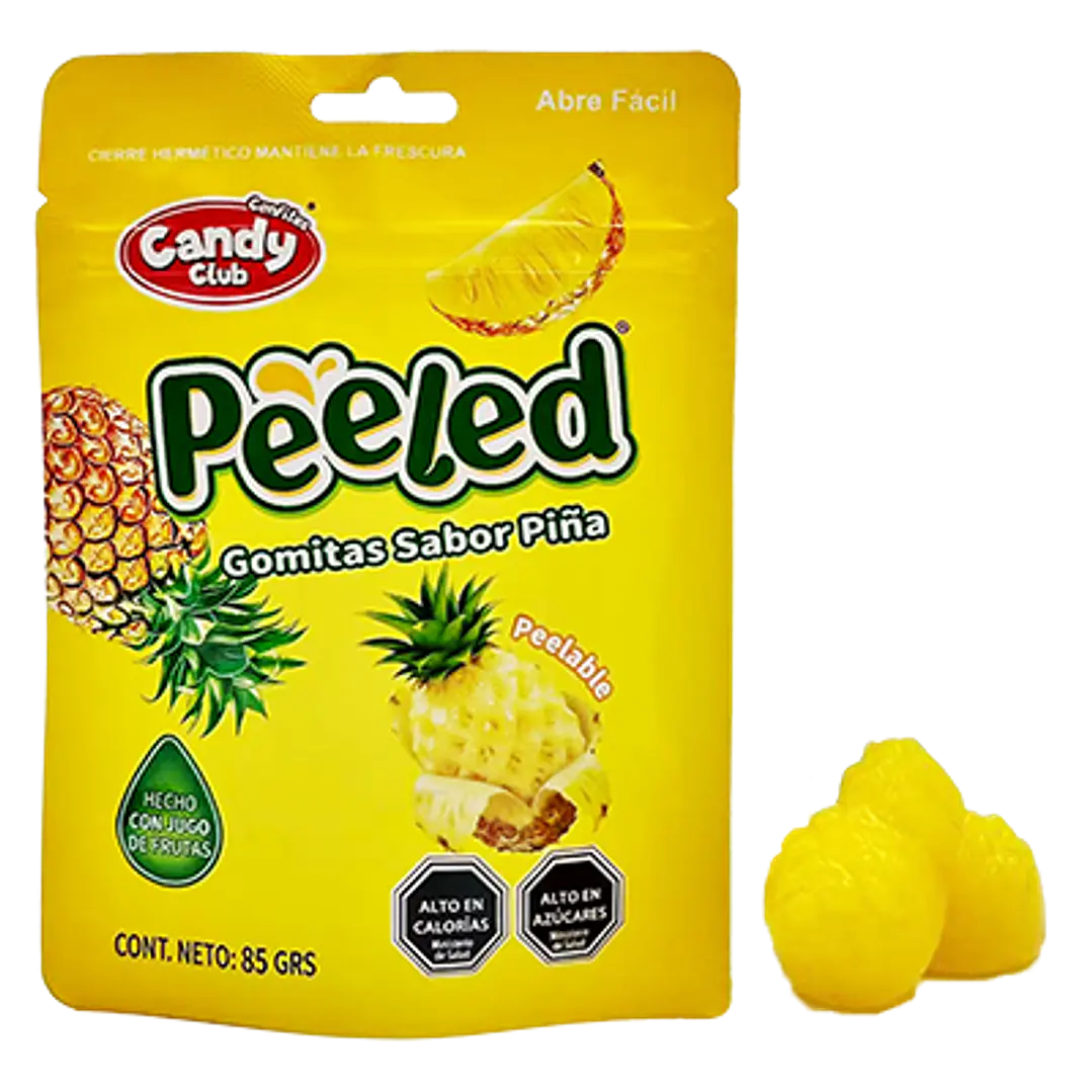 PEELED - GOMITAS PELABLES PIÑA 1