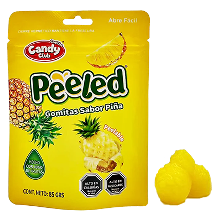 PEELED - GOMITAS PELABLES PIÑA 1