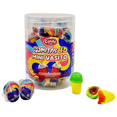 Gomita 4D mini vasito