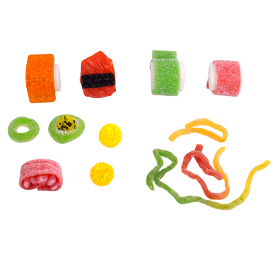 Sushi Club Pack – Bandeja de Gomitas y Marshmallow 100 g 2