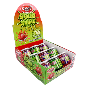 Sour Slime – Gel Ácido Sabores Frutilla y Manzana Verde