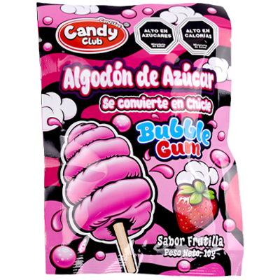 Algodón de Azúcar Bubble Gum - Display 24 unidades 2