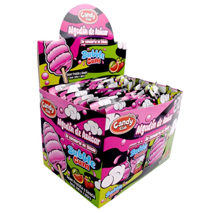 Algodón de Azúcar Bubble Gum 1
