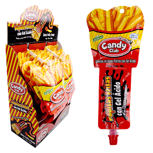 Papas Fritas con Gel Ácido
