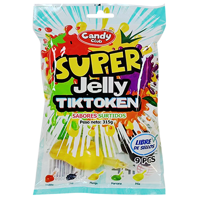 Caja Super Jelly Tik Token 2