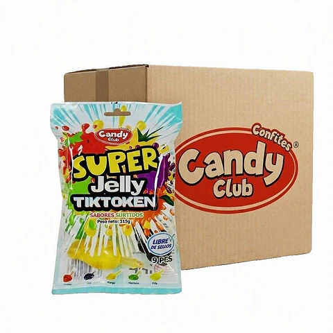 Caja Super Jelly Tik Token