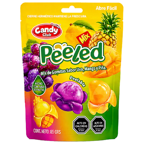 PEELED - Gomitas Pelables Mix Caja 24 Unidades