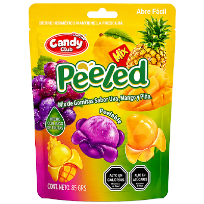 PEELED - Gomitas Pelables Mix Caja 24 Unidades 1