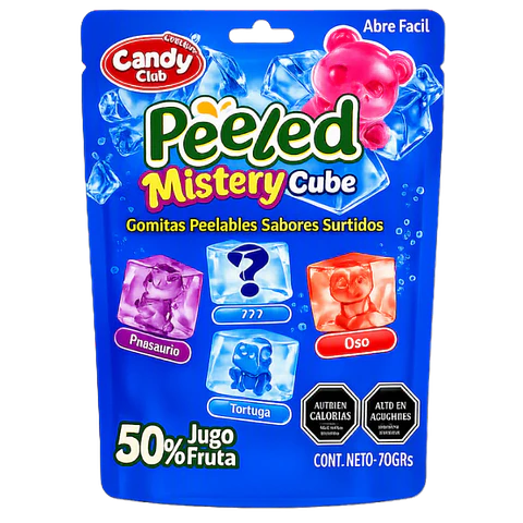 PEELED - Gomitas Pelables Mistery  Caja 24 Unidades