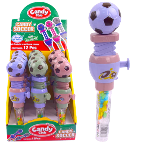 Juguete Candy Soccer – Display de 12 Unidades
