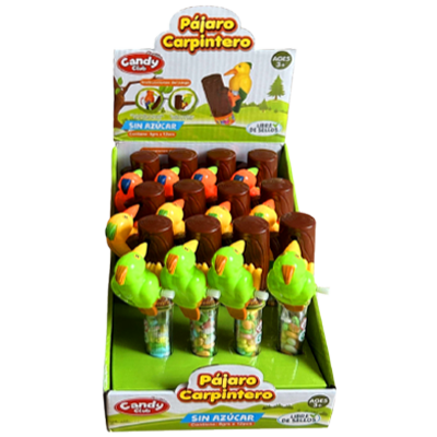 Juguete Pájaro Carpintero – Display de 12 Unidades 1