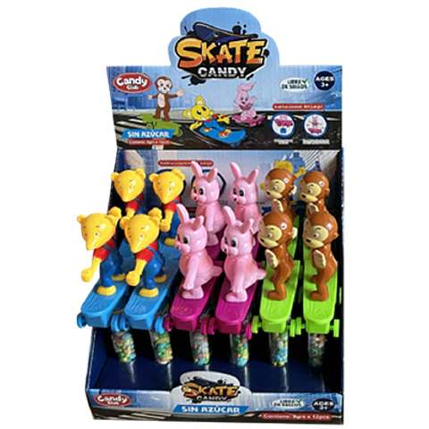 Juguete Skate Candy – Display de 12 Unidades