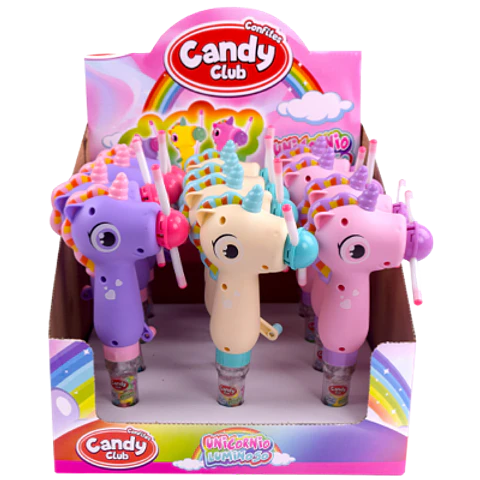 Juguete Unicornio Luminoso – Display de 12 Unidades