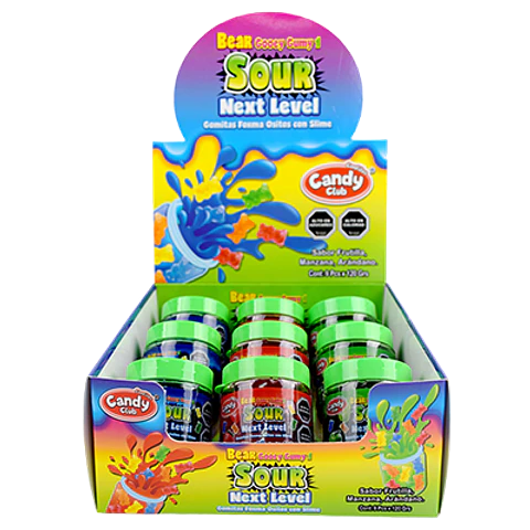 Gomitas Sour Next Level Ositos – Display de 9 Unidades