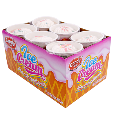 Marshmallow Ice Cream Candy Club – Display de 12 Unidades 1