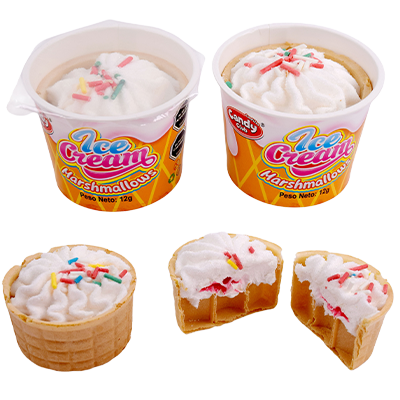 Marshmallow Ice Cream Candy Club – Display de 12 Unidades 2