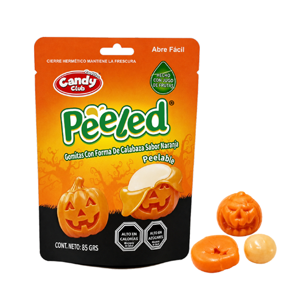 Gomitas Peeled Calabaza– Caja de 24 Unidades 1
