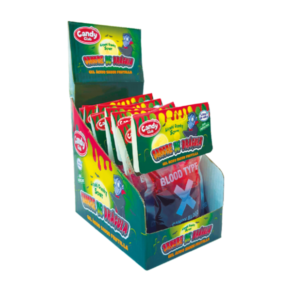 Gel Ácido Sangre de Drácula – Display de 12 Unidades 1