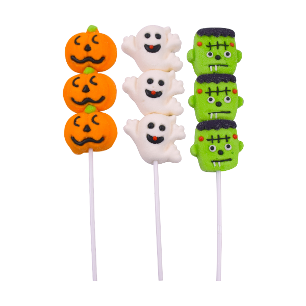 Marshmallow Halloween en Palito – Display de 12 Unidades 2