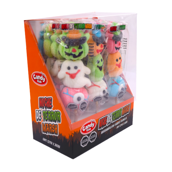 Marshmallow Halloween Noche de Terror – Display de 12 Unidades 1