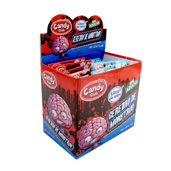 Gomitas Halloween Cerebro de Monstruo con Slime – Display de 18 Unidades 1