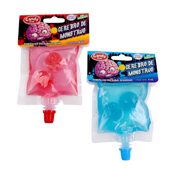 Gomitas Halloween Cerebro de Monstruo con Slime – Display de 18 Unidades 2