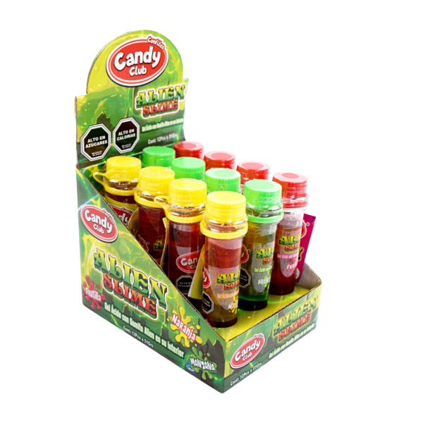 Gomitas Alien con Slime – Display de 12 Unidades 1