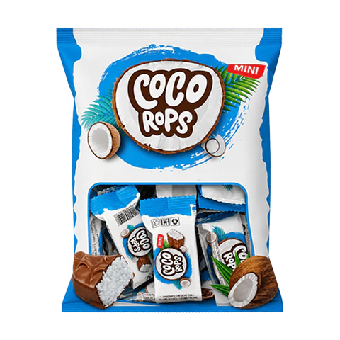 Barra de Coco Coco Rops Mini – Display de 12 Unidades