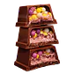 Barra de Chocolate Popping Candy con Crema de Frutilla – Display de 24 Unidades - Miniatura 2