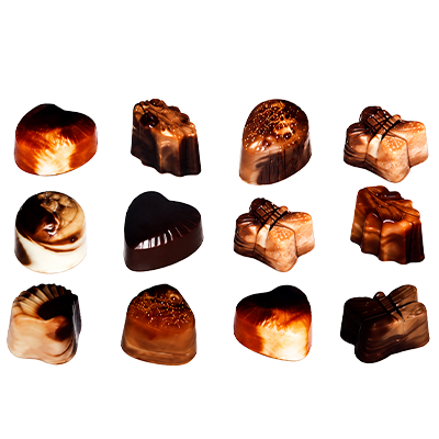Bombones de Chocolate Pavolli Delux – Caja 105 g 2