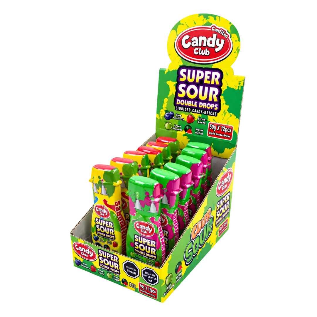 Super Sour Double Drops – Display 12 Unidades 1