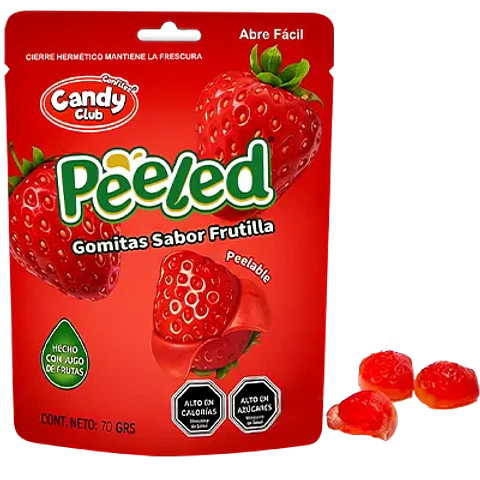 PEELED - Gomitas Pelables Frutilla