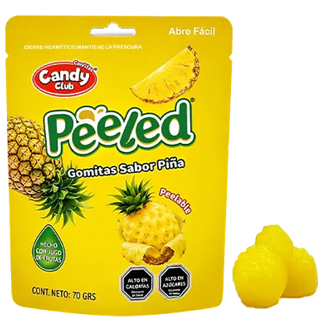 PEELED - Gomitas Pelables Piña