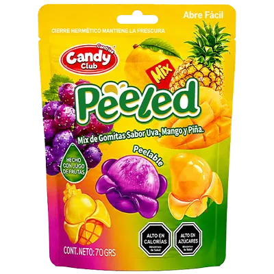 PEELED - Gomitas Pelables Mix Caja 24 Unidades 1