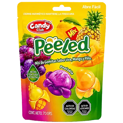 PEELED - Gomitas Pelables Mix Caja 24 Unidades