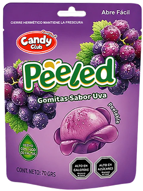 PEELED - Gomita Pelable Uva